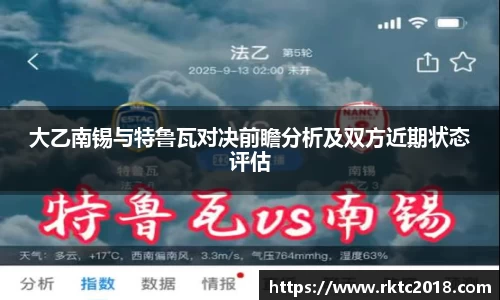 大乙南锡与特鲁瓦对决前瞻分析及双方近期状态评估